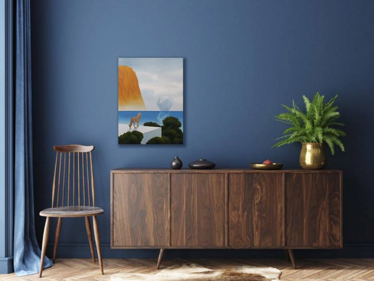 Original Contemporary Seascape Painting by Cesare Reggiani