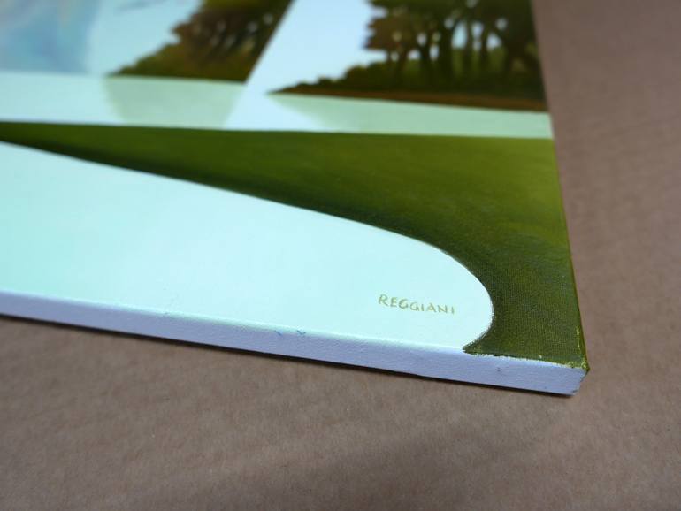 Original Contemporary Landscape Painting by Cesare Reggiani