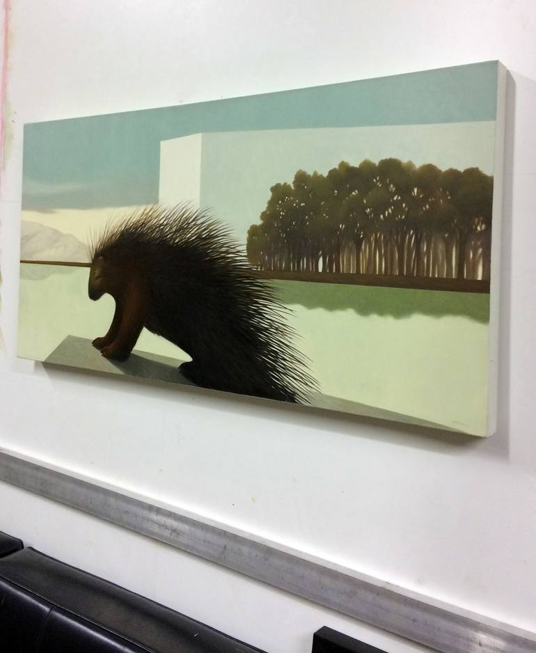 Original Animal Painting by Cesare Reggiani
