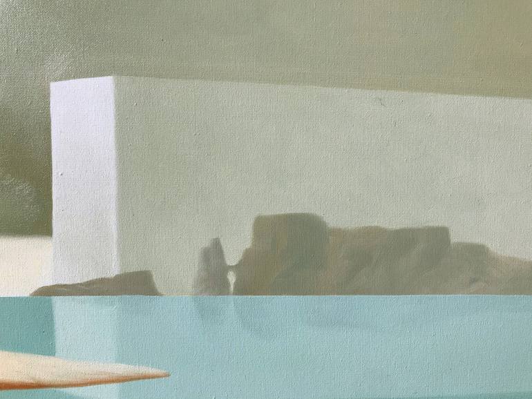 Original Conceptual Seascape Painting by Cesare Reggiani