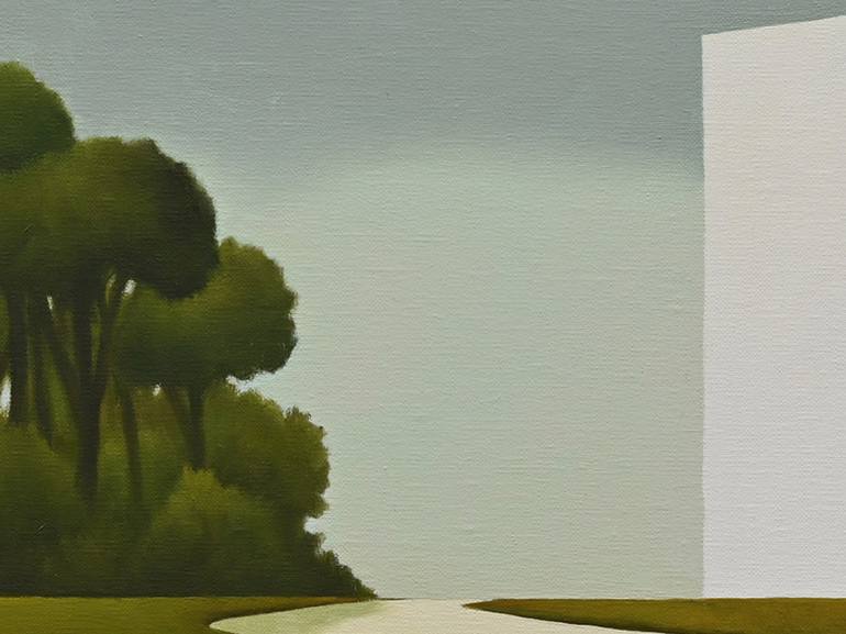 Original Landscape Painting by Cesare Reggiani