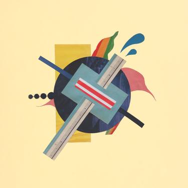 Print of Abstract Geometric Collage by Casey McBride