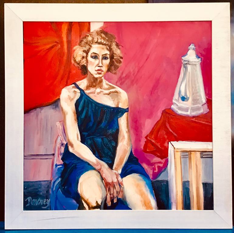 Original Figurative Music Painting by Sophie Downey
