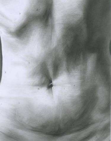 Original Figurative Body Drawings by Štěpánka Pavlíková