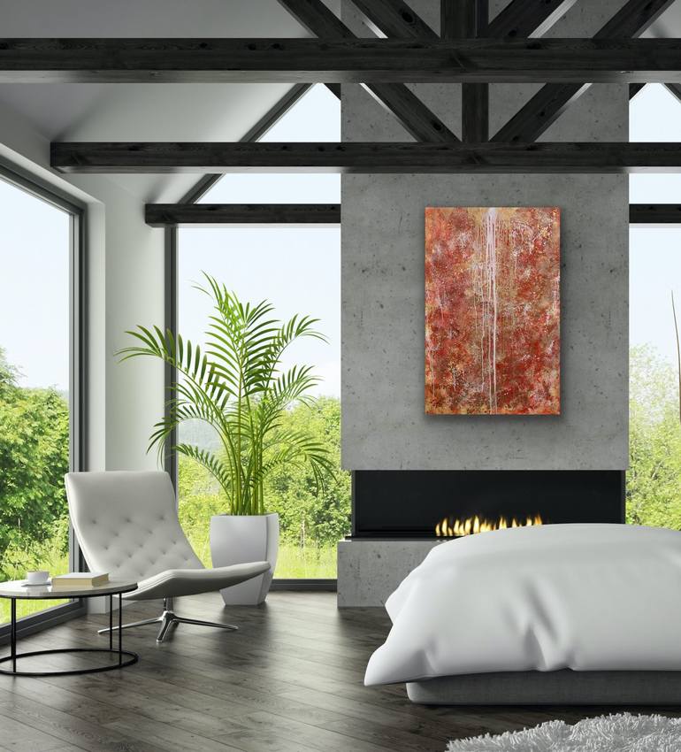 Original Abstract Expressionism Abstract Painting by Barbara Pastorino