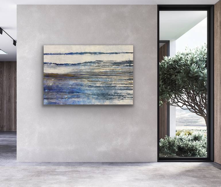 Original Abstract Expressionism Abstract Painting by Barbara Pastorino