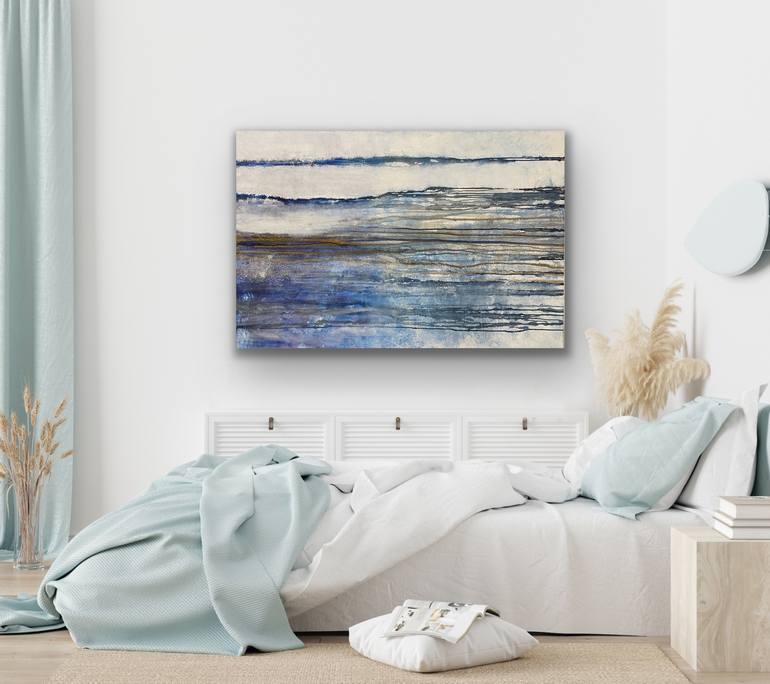 Original Abstract Expressionism Abstract Painting by Barbara Pastorino