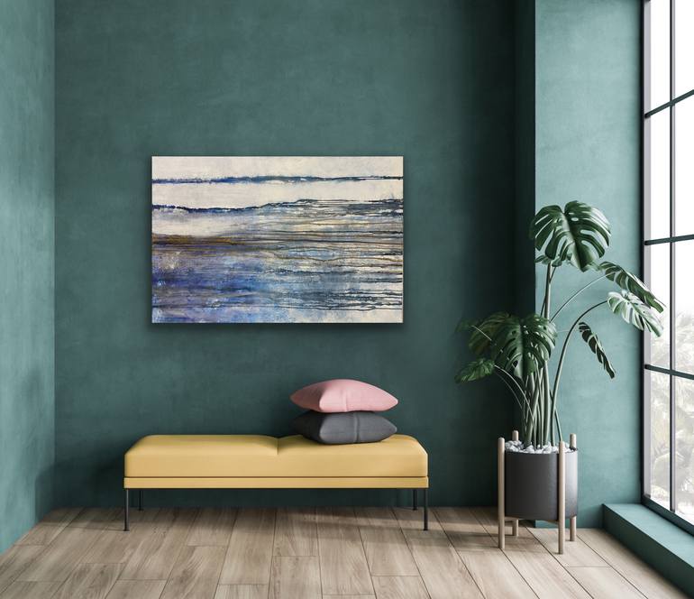 Original Abstract Expressionism Abstract Painting by Barbara Pastorino