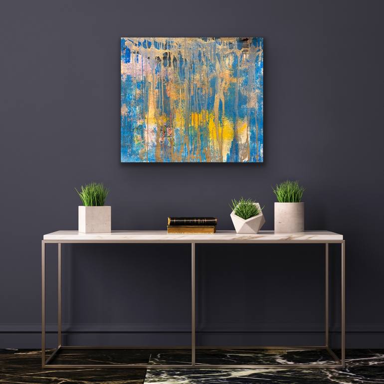 Original Abstract Expressionism Abstract Painting by Barbara Pastorino