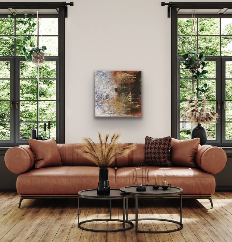 Original Abstract Expressionism Abstract Painting by Barbara Pastorino