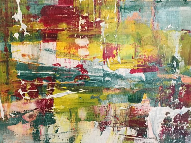 Original Abstract Expressionism Abstract Painting by Barbara Pastorino