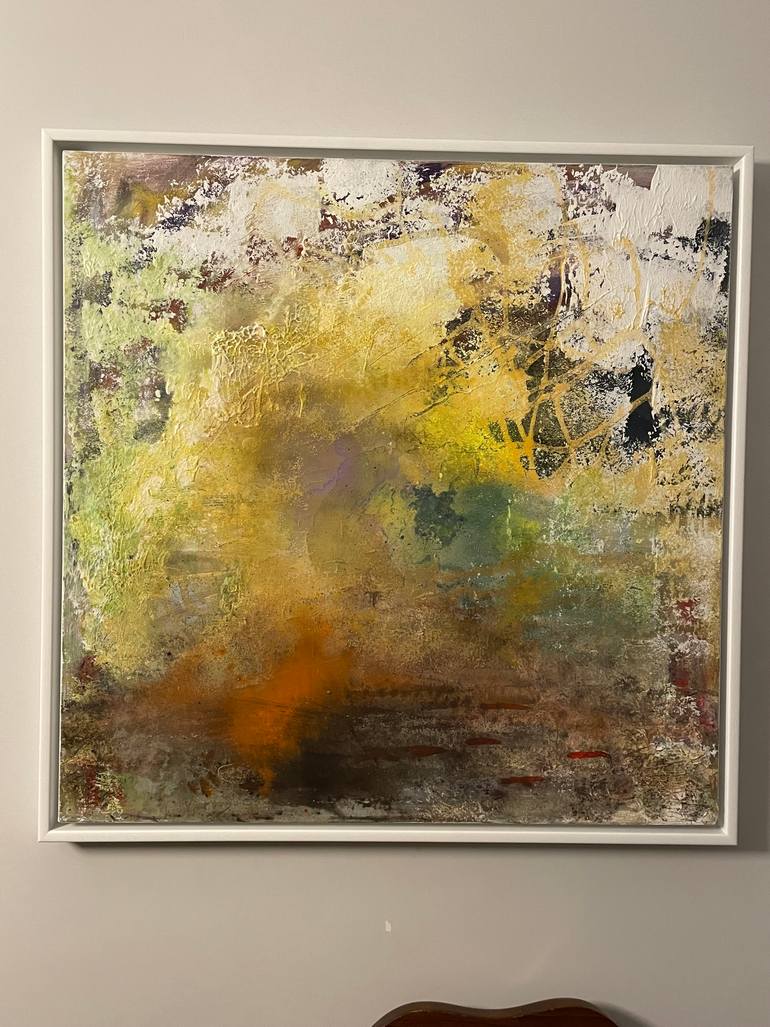 Original Abstract Expressionism Abstract Painting by Barbara Pastorino