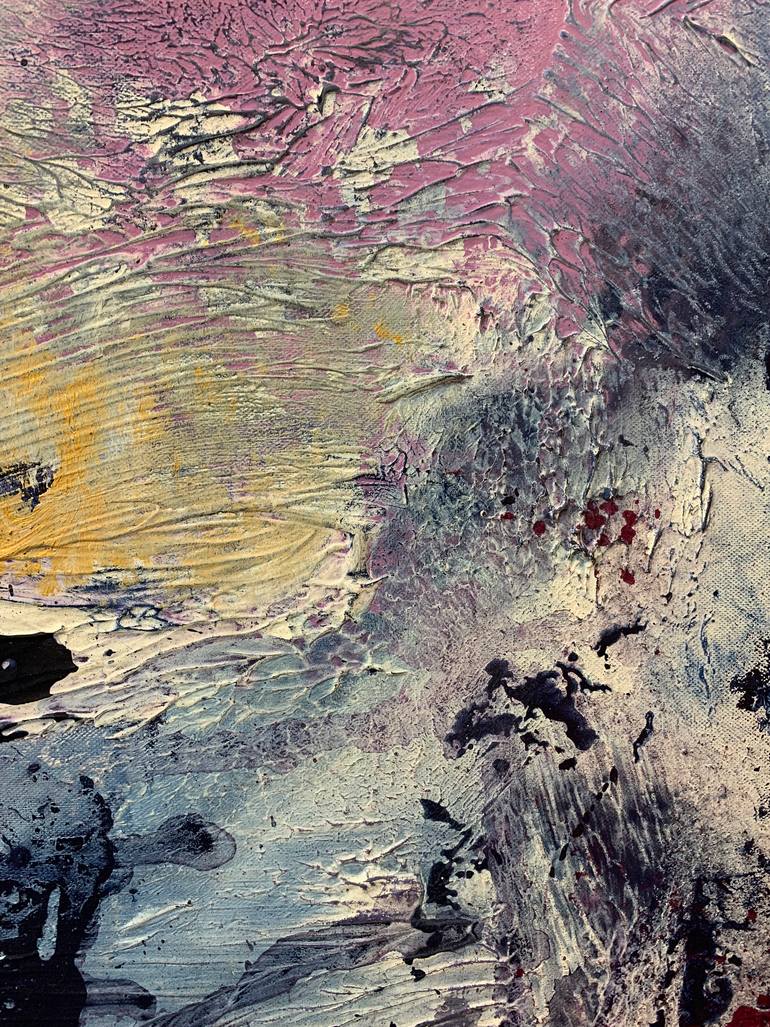 Original Abstract Expressionism Abstract Painting by Barbara Pastorino