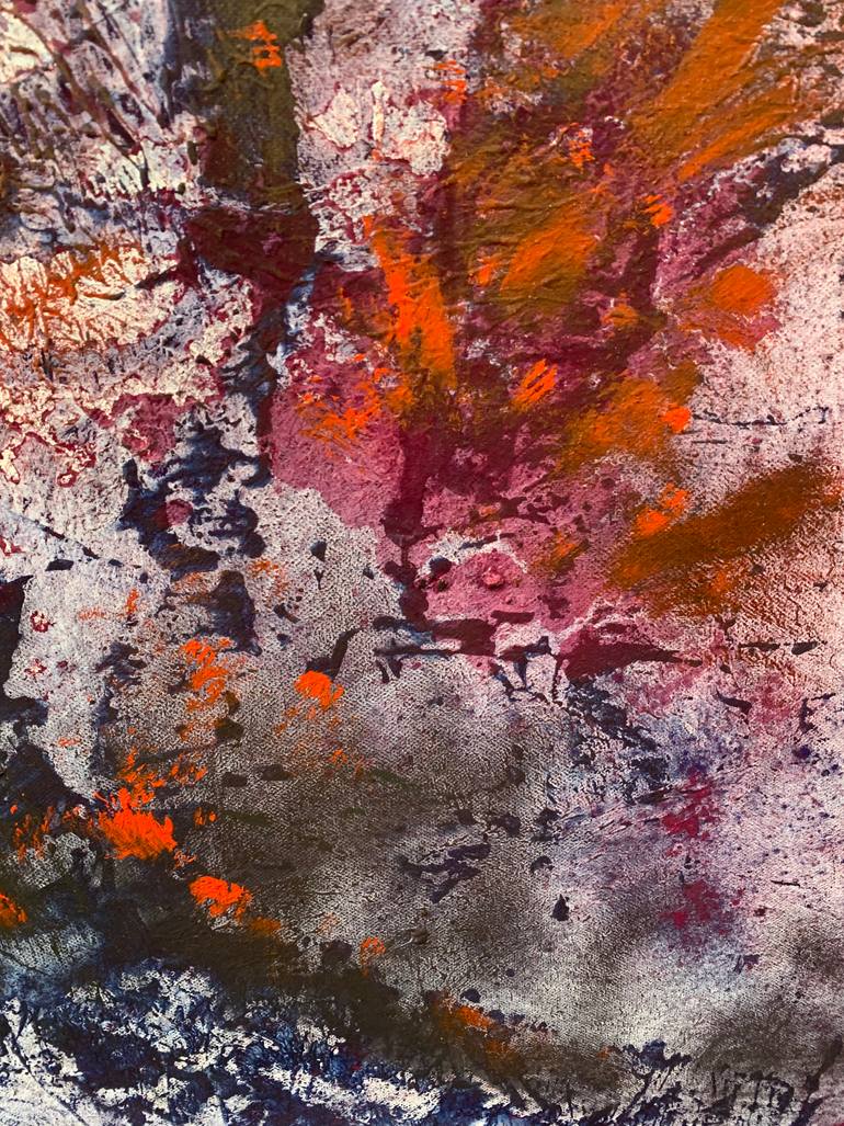 Original Abstract Expressionism Abstract Painting by Barbara Pastorino