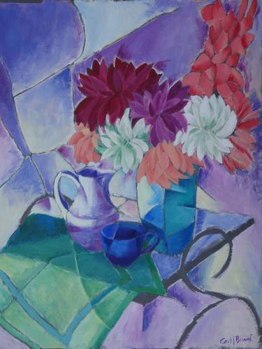 Print of Abstract Still Life Paintings by Carol Brown