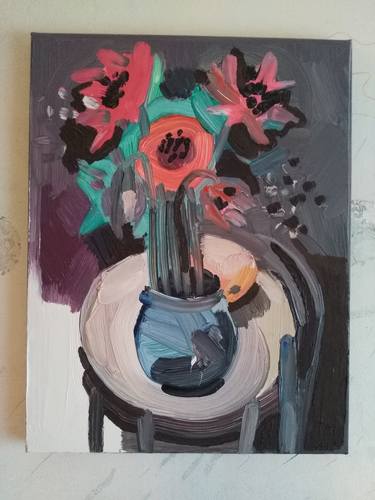 Original Expressionism Floral Paintings by Tatyana Ratush