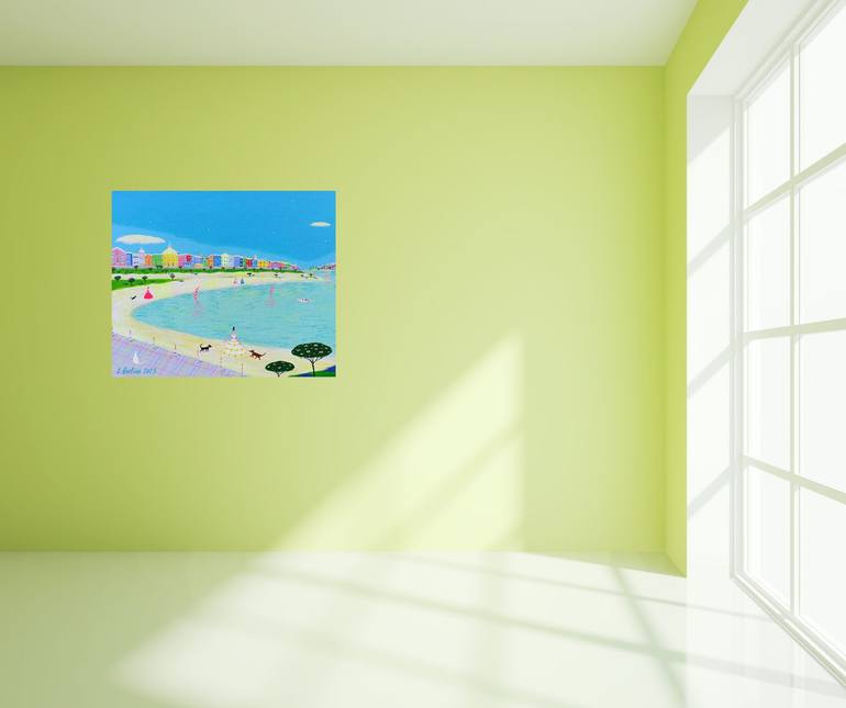 Original Contemporary Seascape Painting by Katrina Avotina