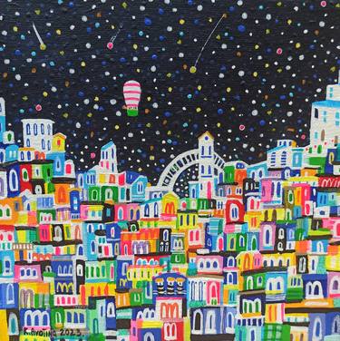 Original Fine Art Cities Paintings by Katrina Avotina