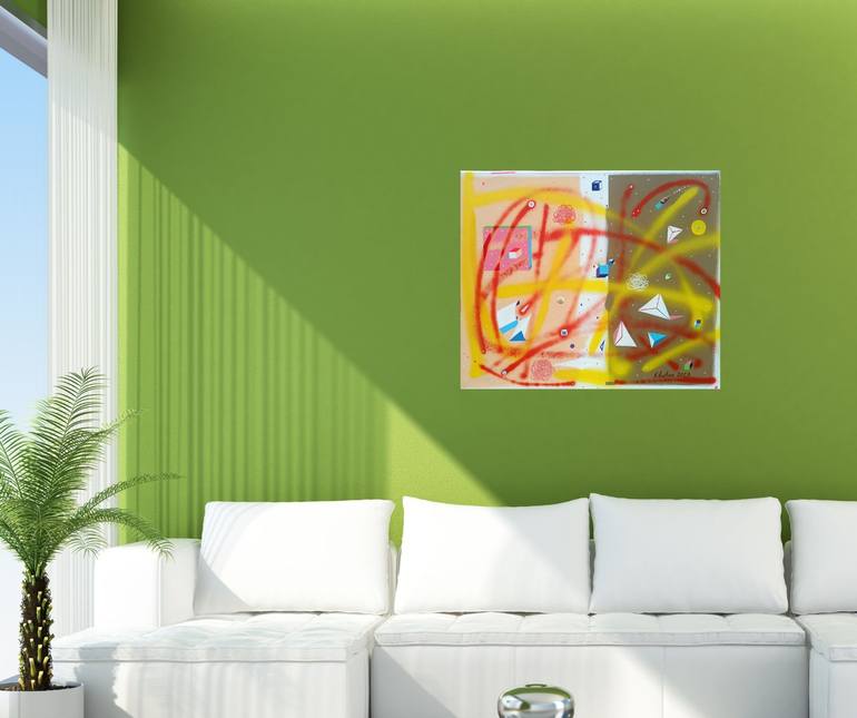 Original Contemporary Abstract Painting by Katrina Avotina