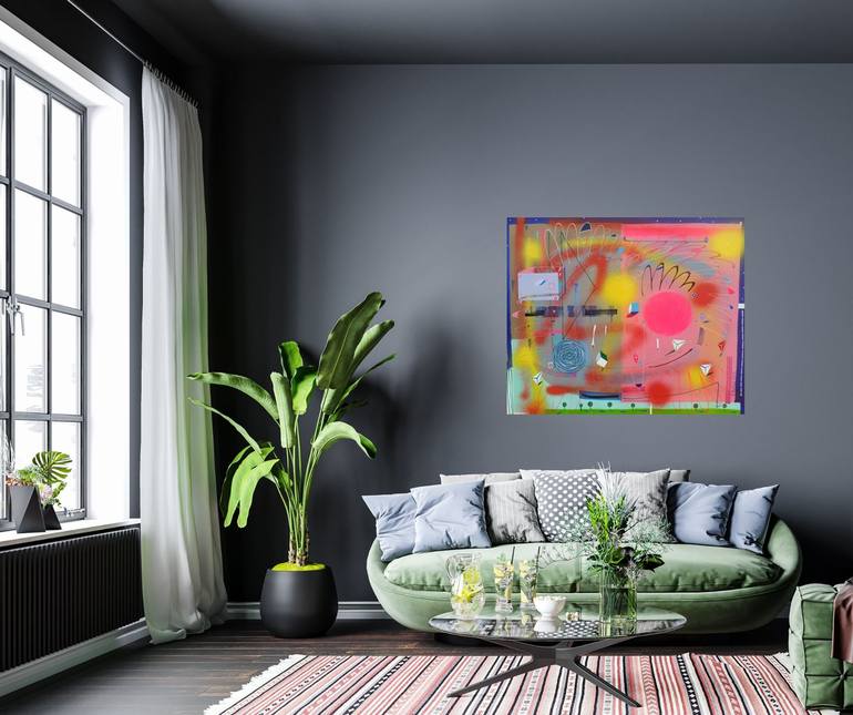 Original Contemporary Abstract Painting by Katrina Avotina