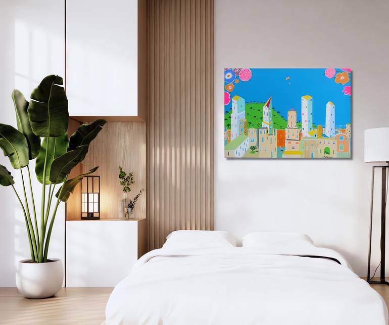 Original Impressionism Landscape Painting by Katrina Avotina
