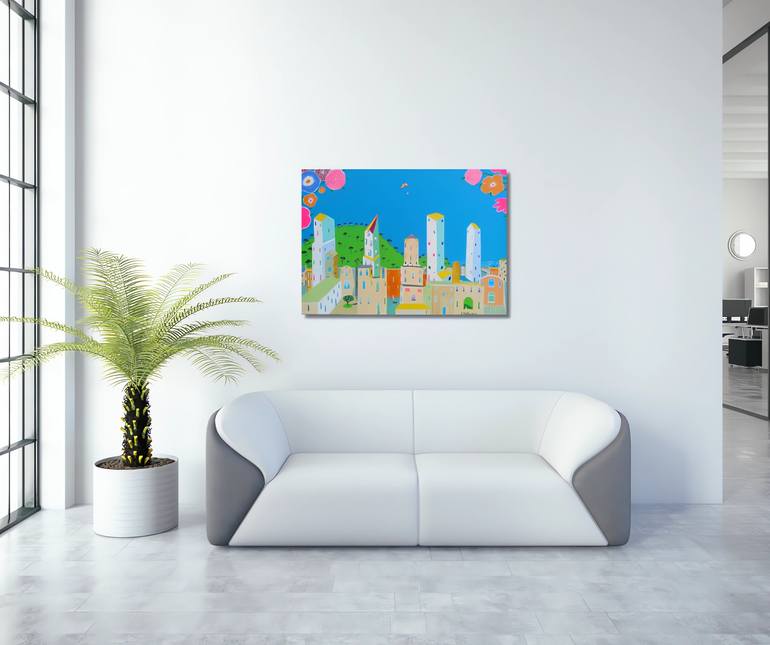 Original Impressionism Landscape Painting by Katrina Avotina