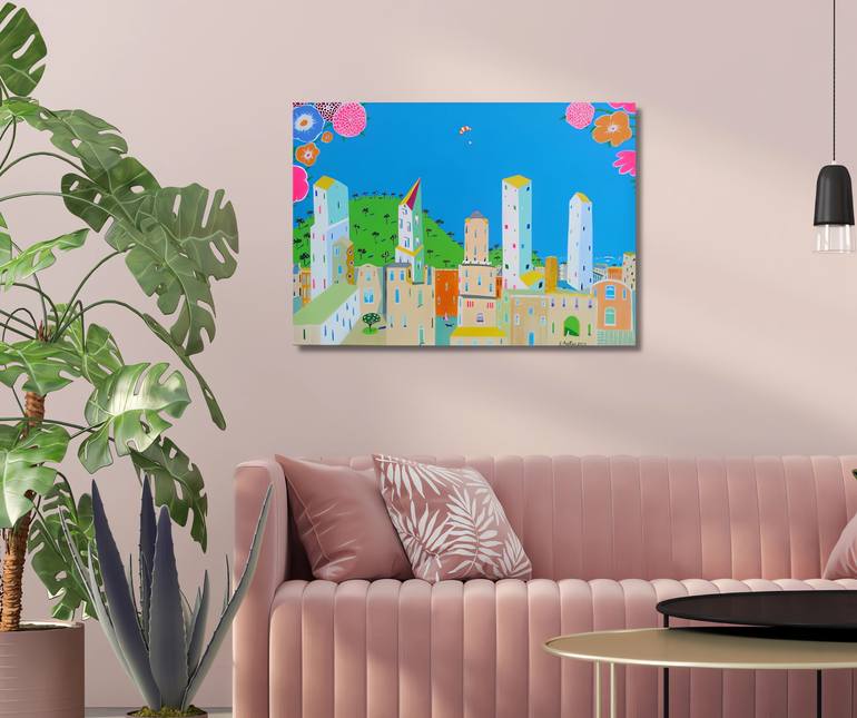 Original Impressionism Landscape Painting by Katrina Avotina