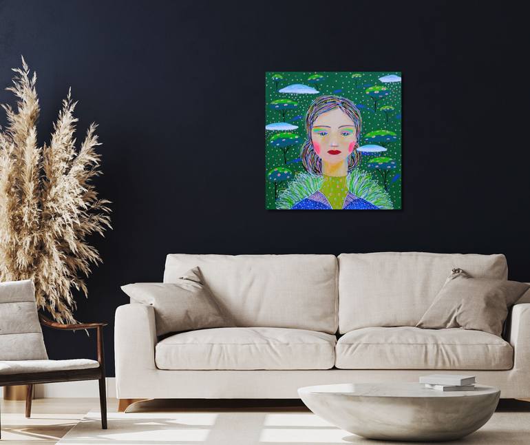 Original Contemporary People Painting by Katrina Avotina
