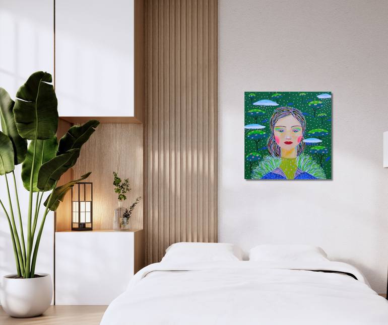 Original Contemporary People Painting by Katrina Avotina