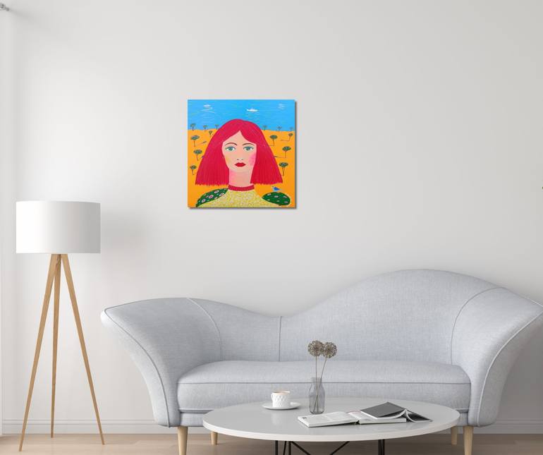 Original Contemporary People Painting by Katrina Avotina