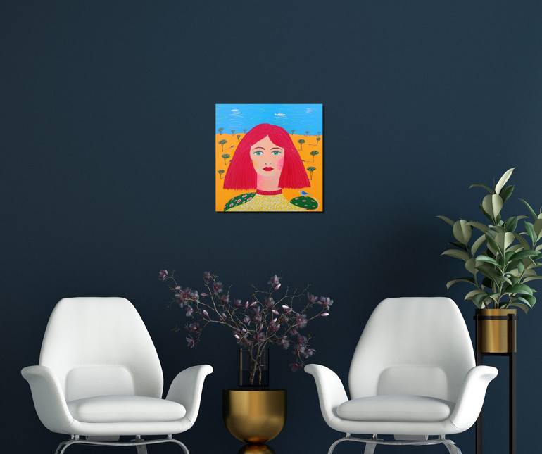 Original Contemporary People Painting by Katrina Avotina