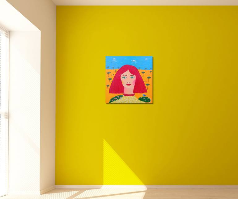 Original Contemporary People Painting by Katrina Avotina