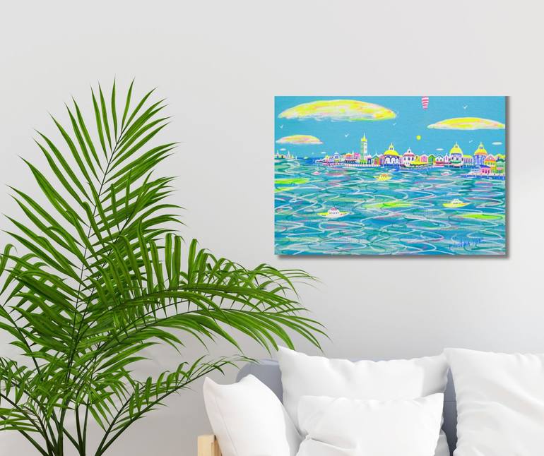 Original Contemporary Seascape Painting by Katrina Avotina
