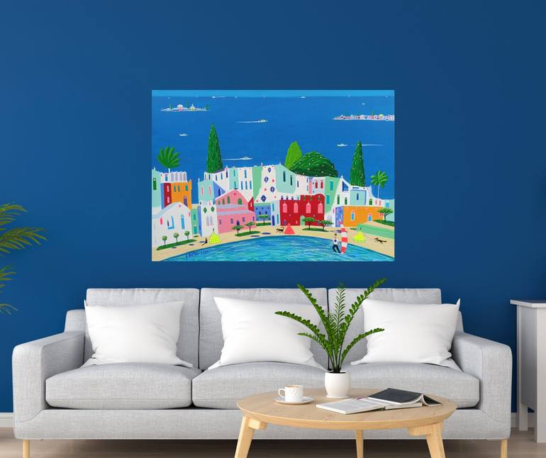 Original Impressionism Landscape Painting by Katrina Avotina