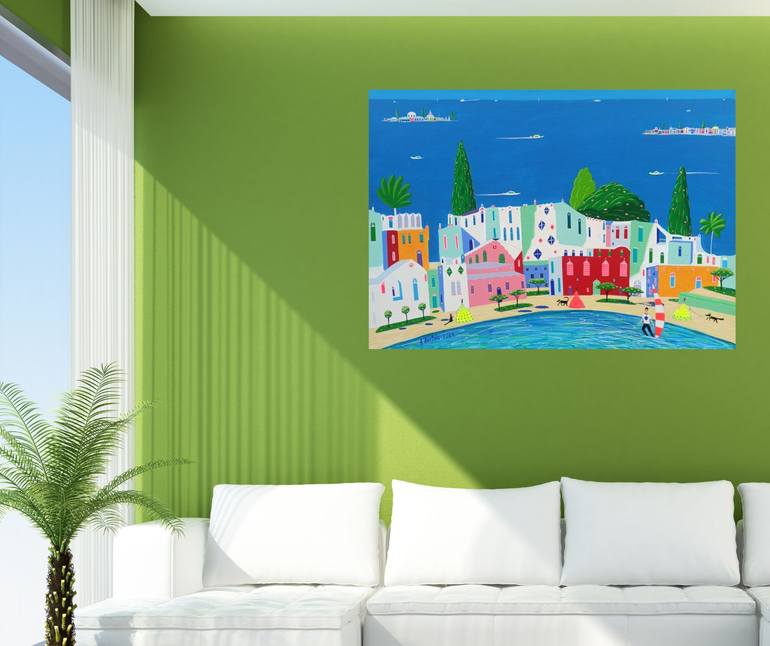 Original Impressionism Landscape Painting by Katrina Avotina