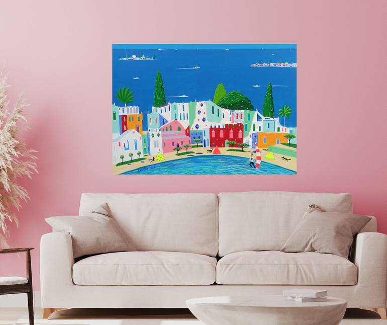 Original Impressionism Landscape Painting by Katrina Avotina