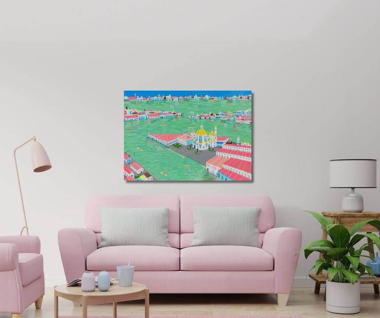 Original Contemporary Landscape Painting by Katrina Avotina