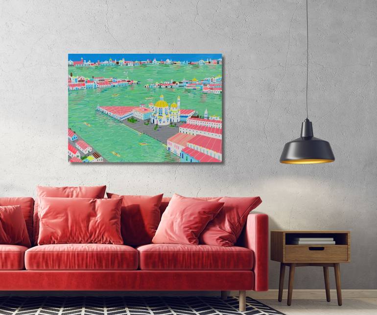 Original Contemporary Landscape Painting by Katrina Avotina