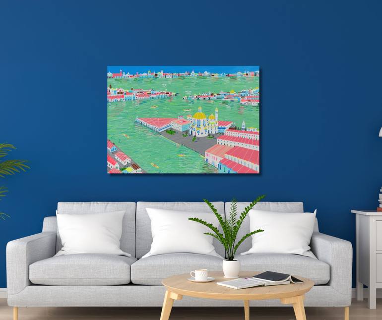 Original Contemporary Landscape Painting by Katrina Avotina