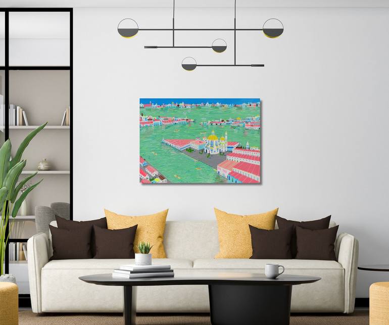 Original Contemporary Landscape Painting by Katrina Avotina