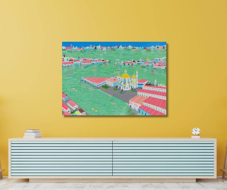 Original Contemporary Landscape Painting by Katrina Avotina