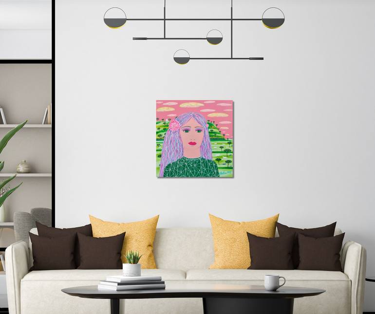 Original Contemporary People Painting by Katrina Avotina