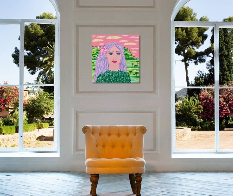 Original Contemporary People Painting by Katrina Avotina