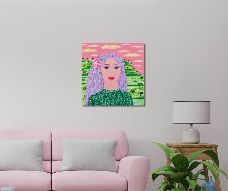 Original Contemporary People Painting by Katrina Avotina