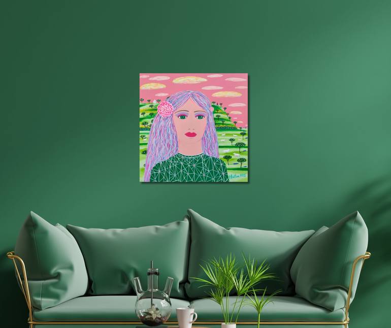 Original Contemporary People Painting by Katrina Avotina