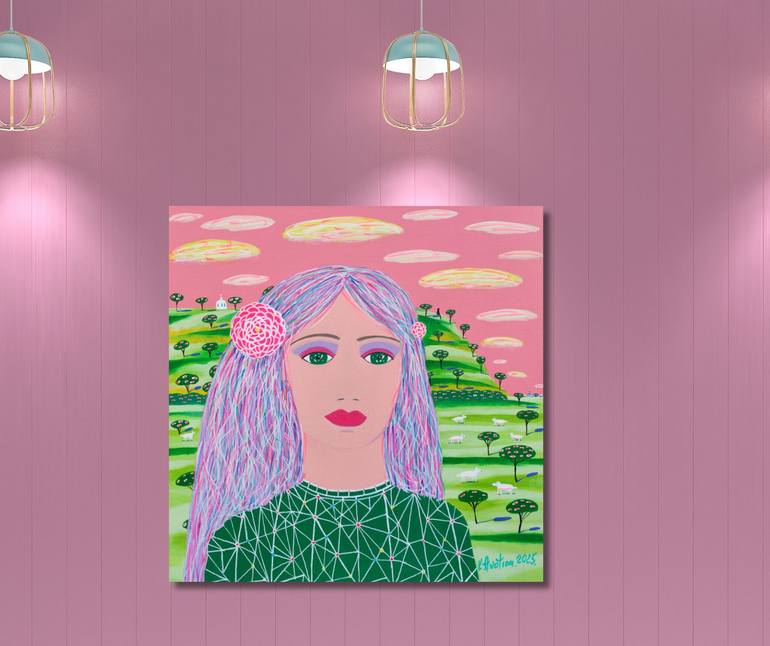 Original Contemporary People Painting by Katrina Avotina
