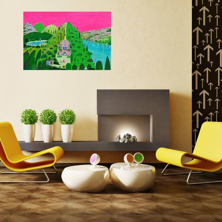 Original Fine Art Landscape Painting by Katrina Avotina