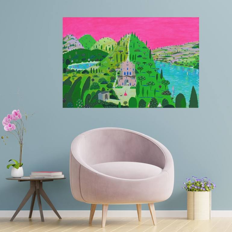 Original Fine Art Landscape Painting by Katrina Avotina