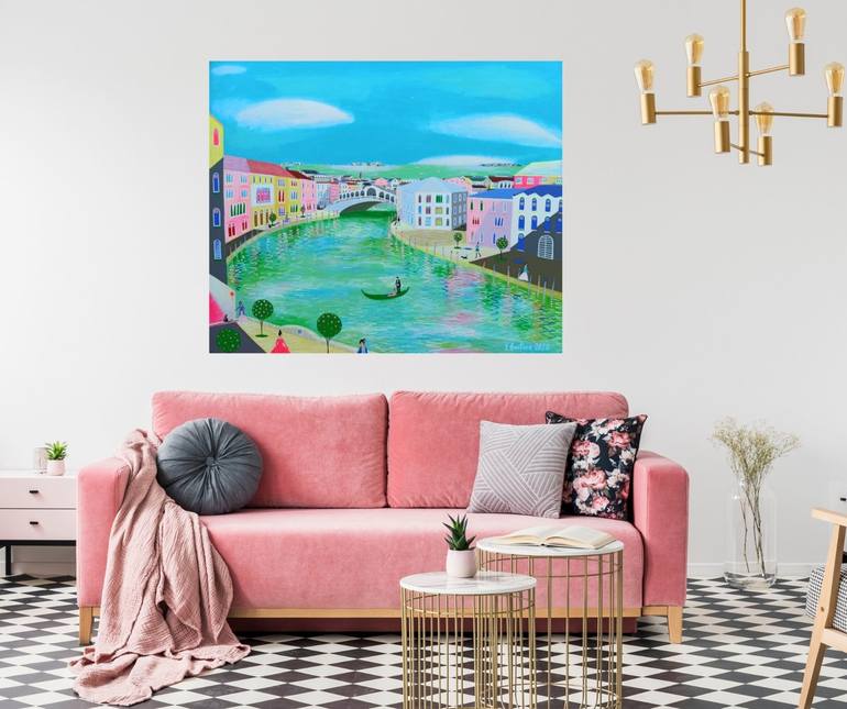 Original Fine Art Landscape Painting by Katrina Avotina