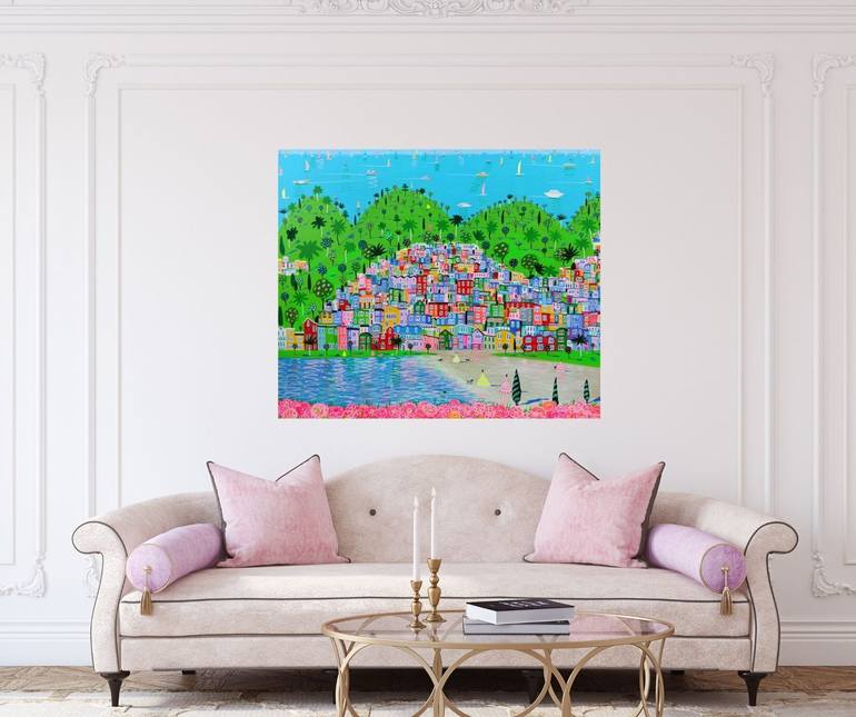 Original Impressionism Landscape Painting by Katrina Avotina